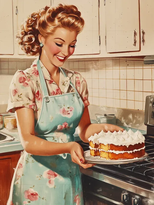 50s 60s Vintage Advertising Illustrations