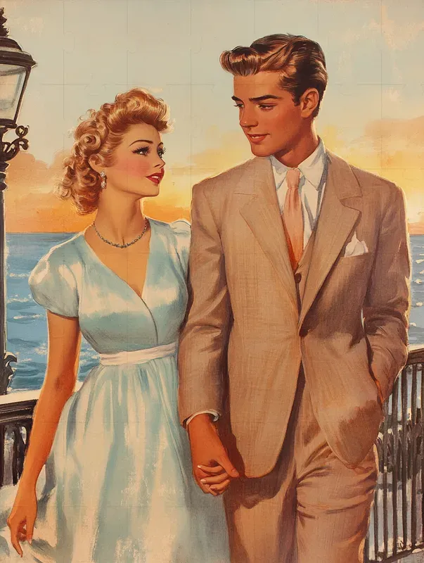 50s 60s Vintage Advertising Illustrations