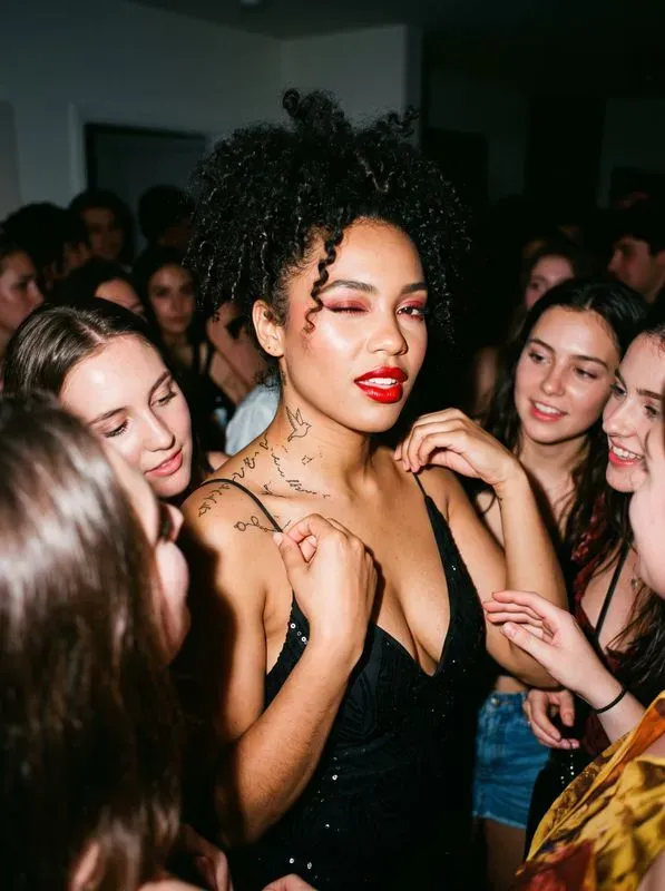 Flash Nightlife Fashion Portraits