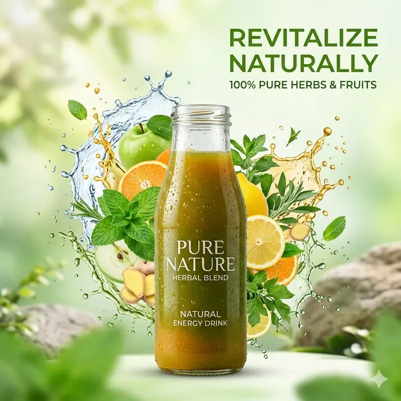 Fresh Natural Product Ad Generator