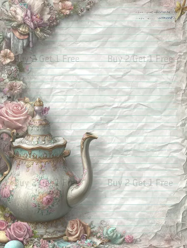 Tea Party Plain Papers