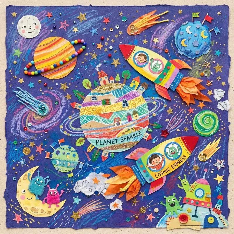 Crayon World Mixed Media Creators
