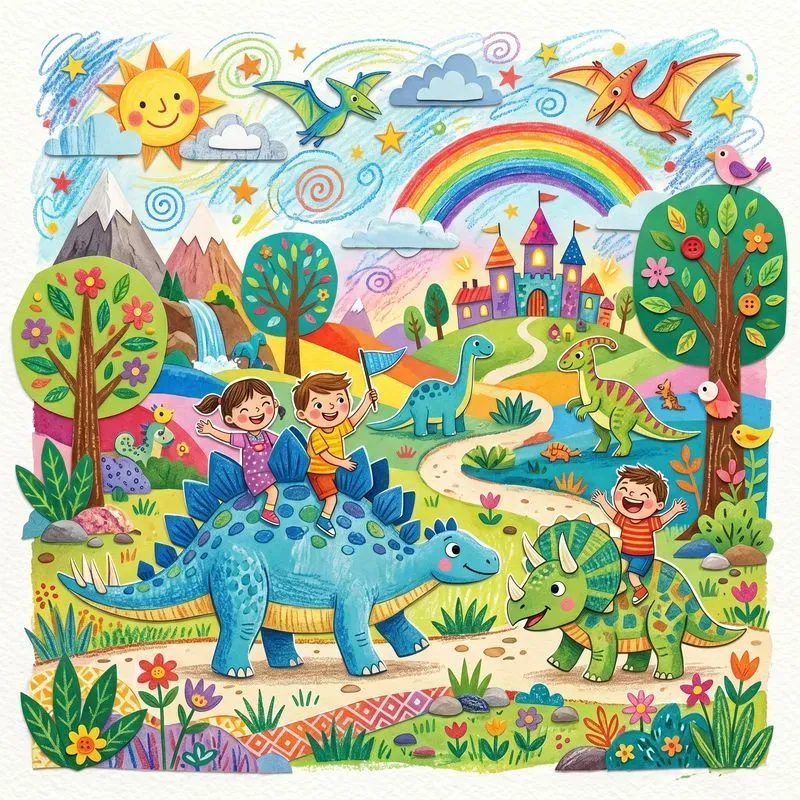 Crayon World Mixed Media Creators