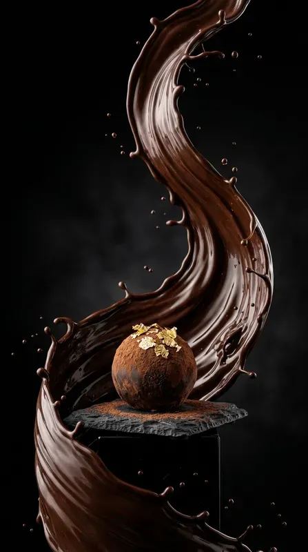 Liquid Flow Sculptural Food Stages
