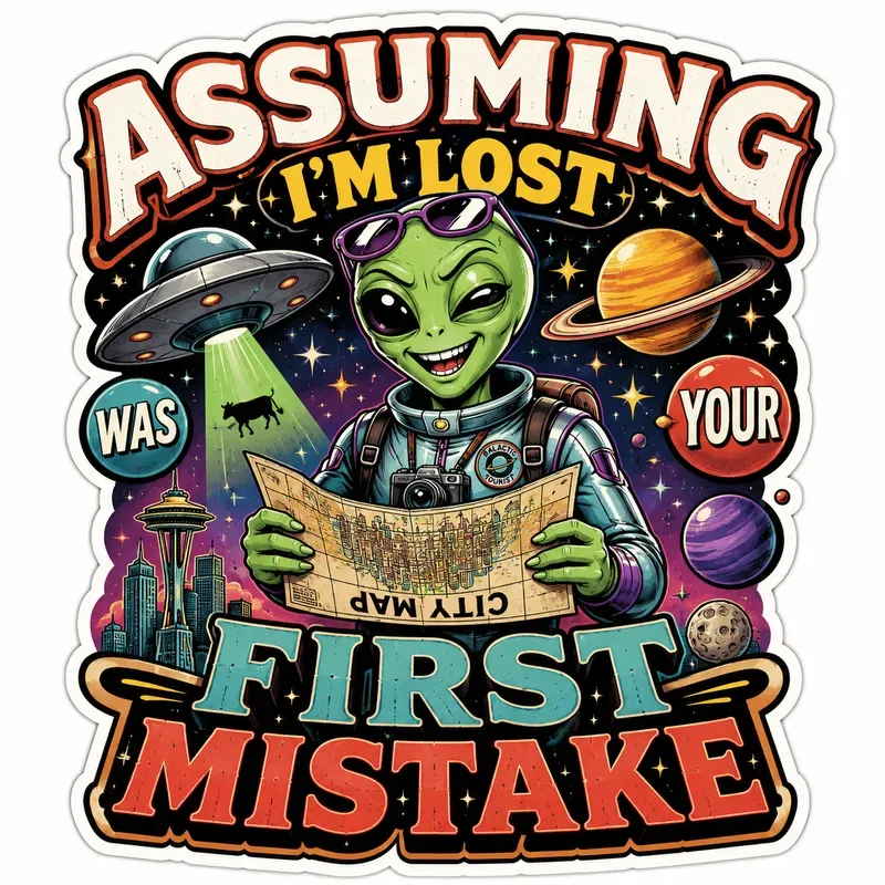 Retro Rebel Humor Sticker Bundle Designs