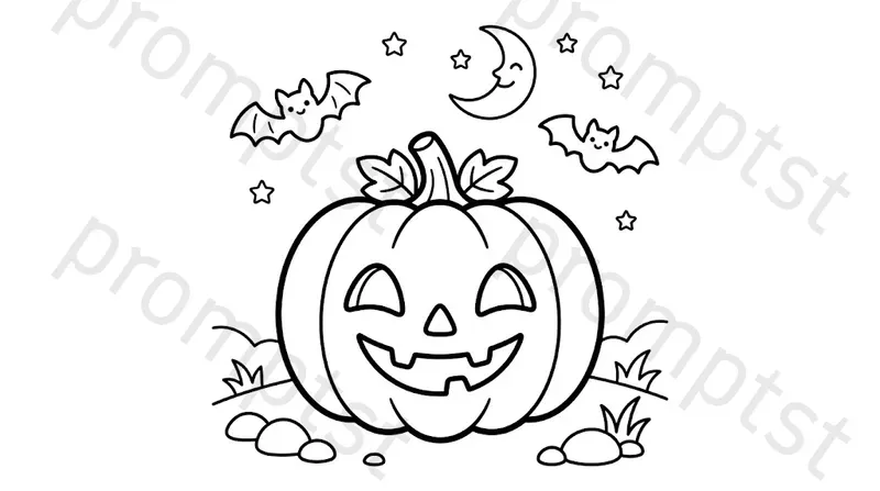 Halloween Themed Kids Coloring Books