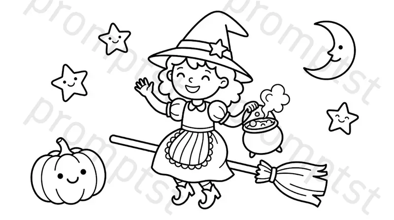 Halloween Themed Kids Coloring Books