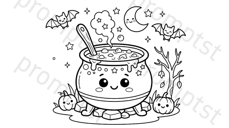 Halloween Themed Kids Coloring Books