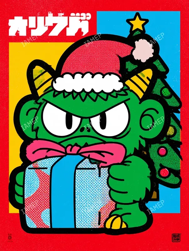 Cute Creepy Retro Mascot Posters