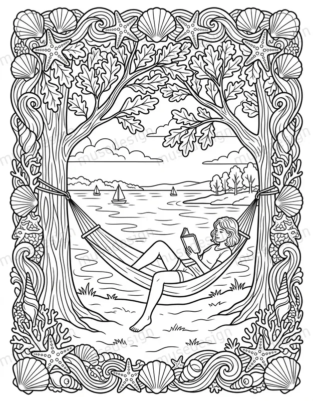 Cozy Seasons KDP Coloring Pages