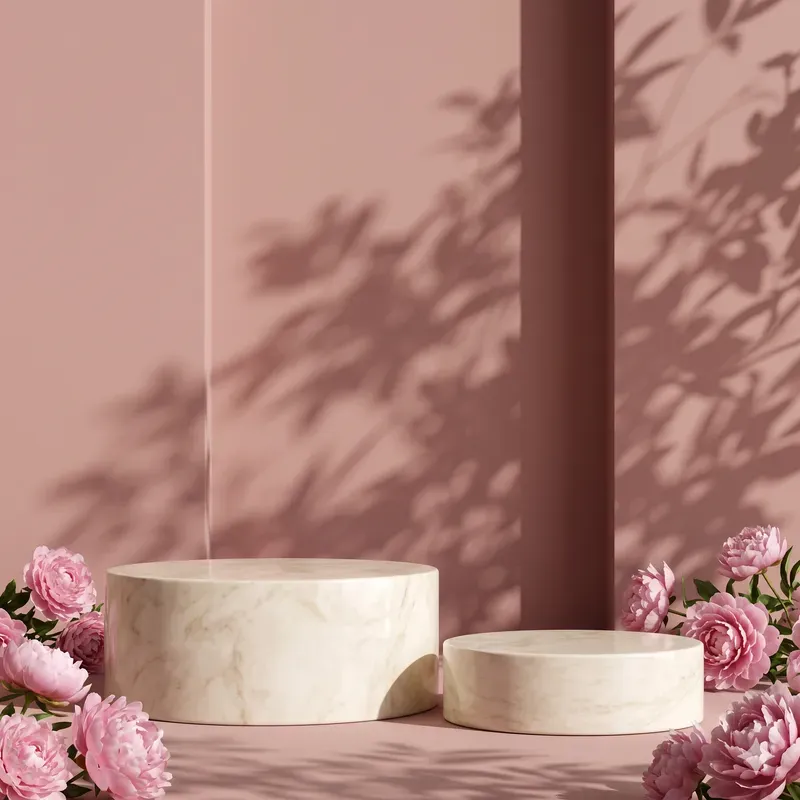 Botanical Studio Podium Mockups