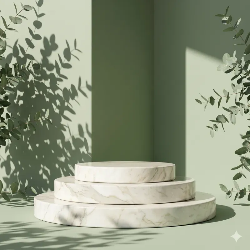 Botanical Studio Podium Mockups