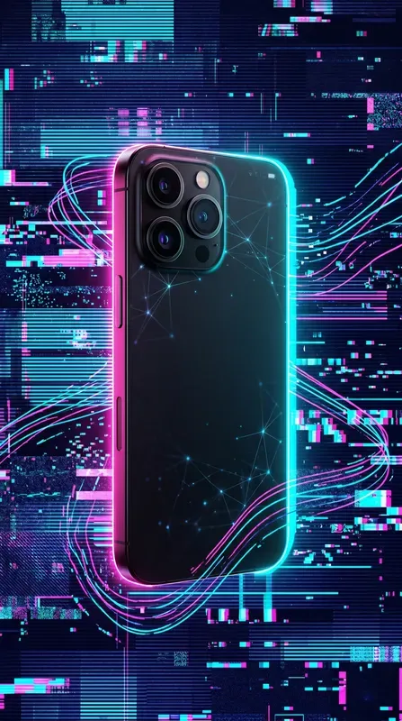 Glitch Editorial 3D Digital Stages