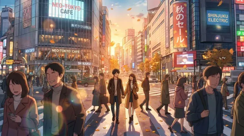 2D Anime Sliceoflife Cities