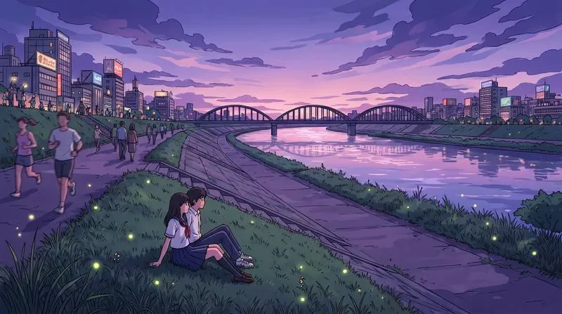2D Anime Sliceoflife Cities