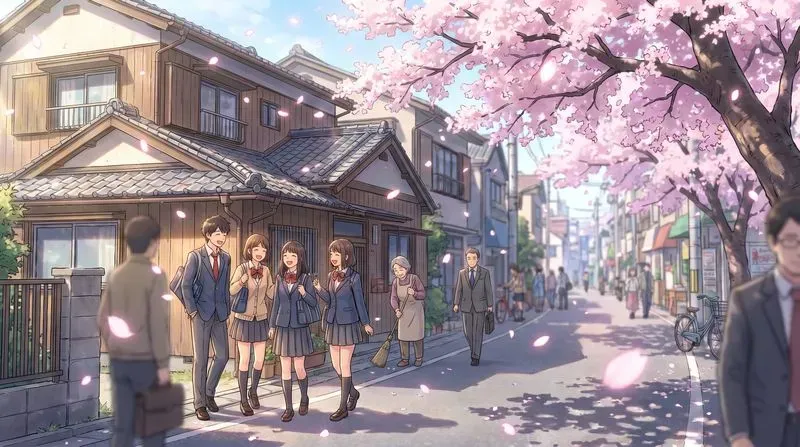 2D Anime Sliceoflife Cities