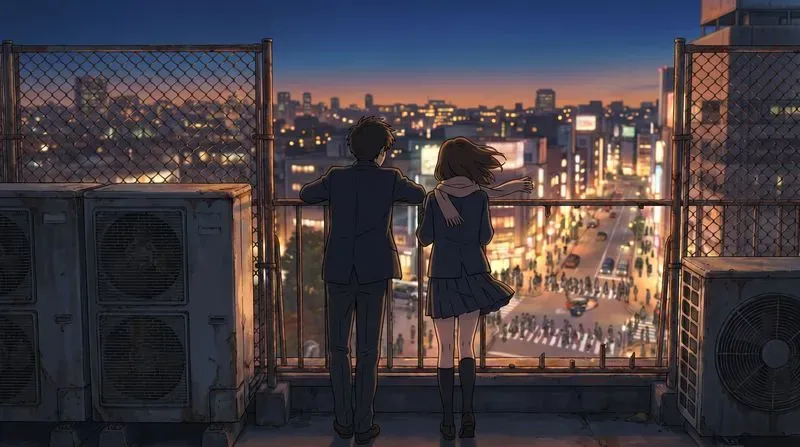 2D Anime Sliceoflife Cities
