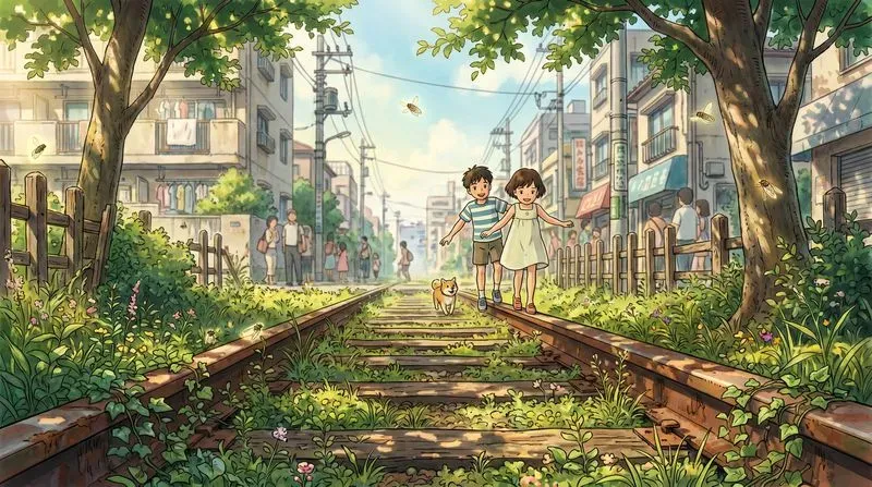 2D Anime Sliceoflife Cities