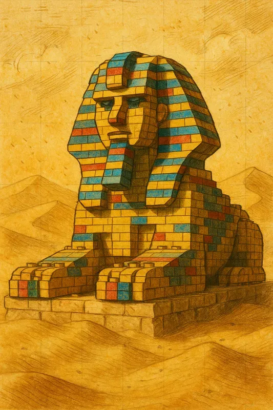 Lego Iconic Statue Cinematic Renders