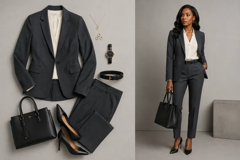 Luxury Outfit Flat Lay Ais