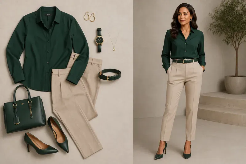 Luxury Outfit Flat Lay Ais
