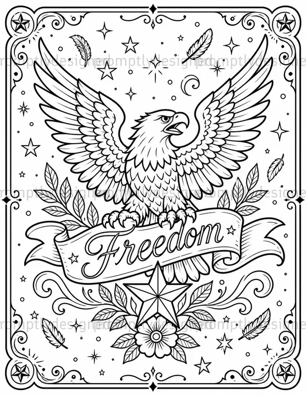 Vintage Tattoo Coloring Pages