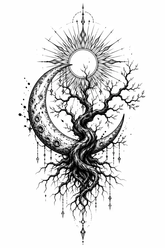 Dark Ethereal Tattoo Sets