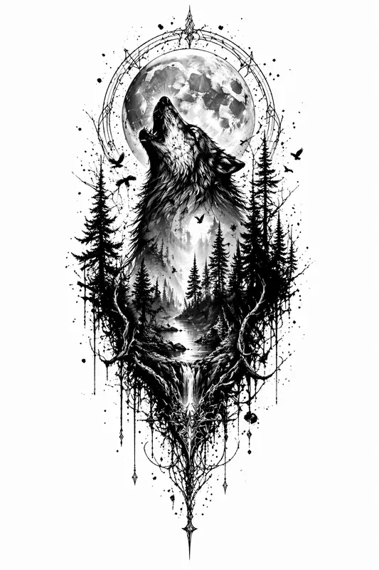 Dark Ethereal Tattoo Sets