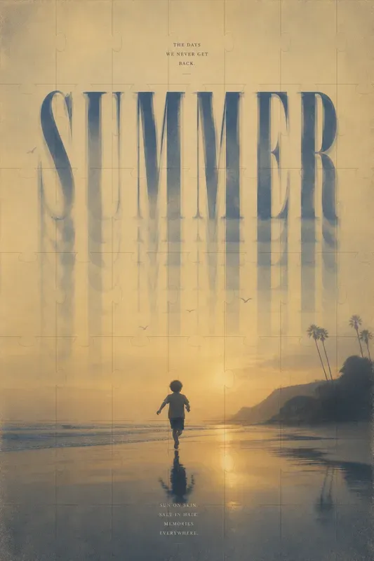 Nostalgic Typography Posters