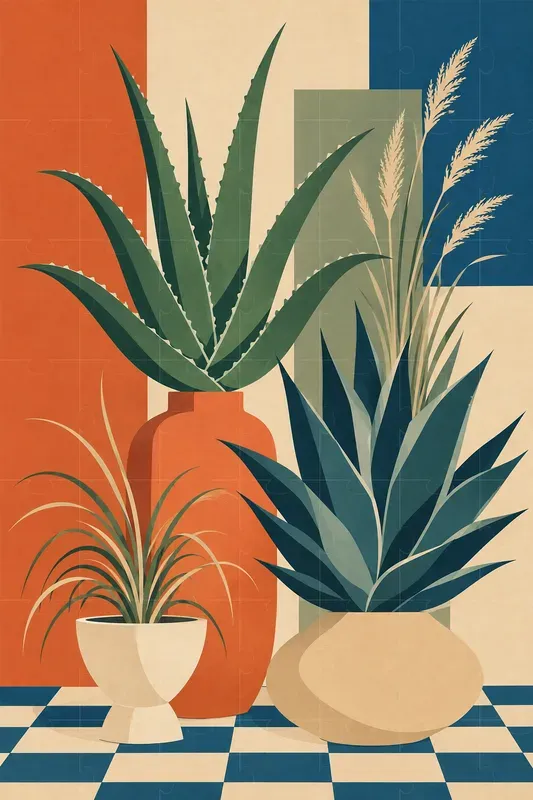 Midcentury Botanical Posters