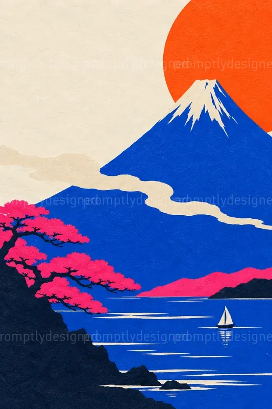 Colorful Minimalist Wall Art Prints