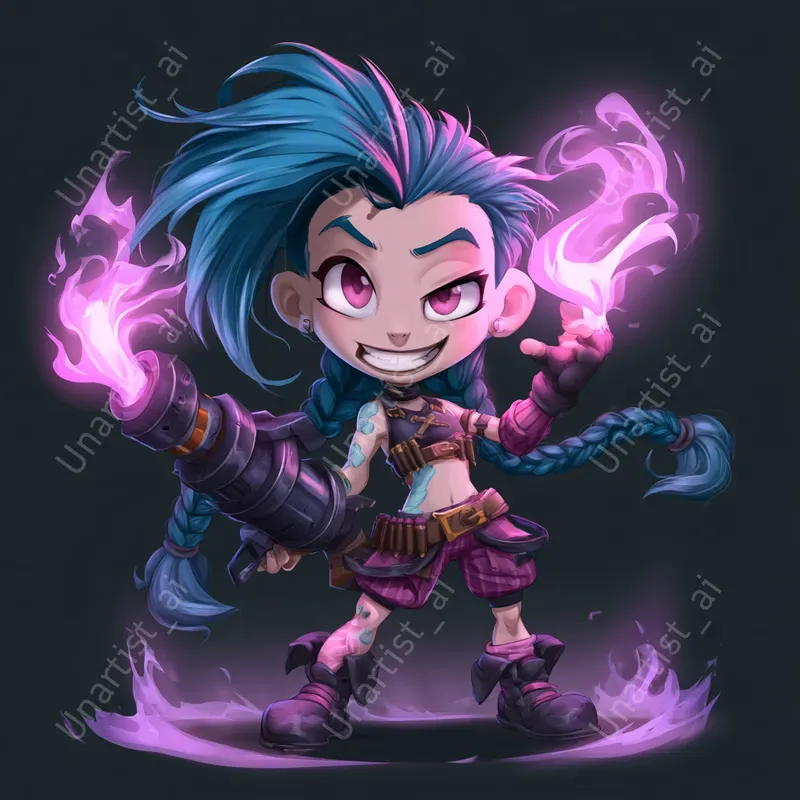 Chibi League Of Legends Champions