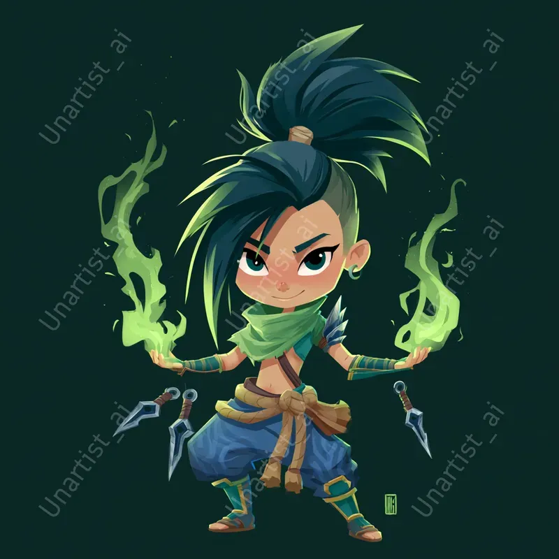 Chibi League Of Legends Champions