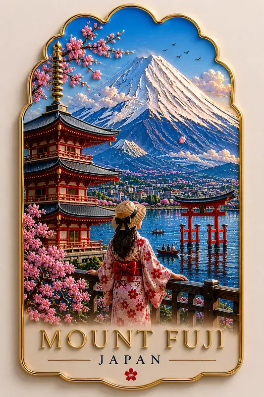 Travel Enamel Magnet Generator
