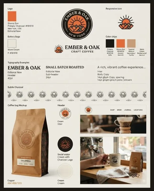 Artisan Coffee Visual Identities