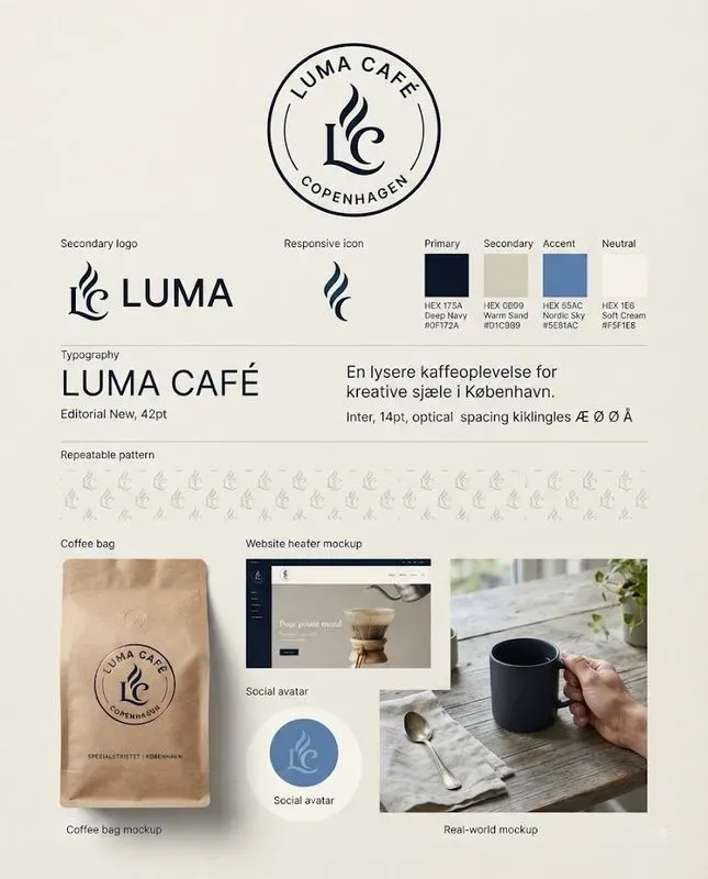 Artisan Coffee Visual Identities
