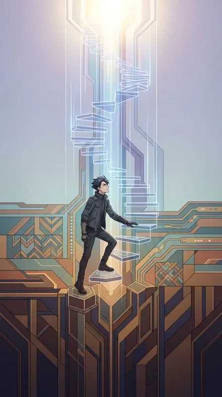 Earthspine Ascent Vertical Anime