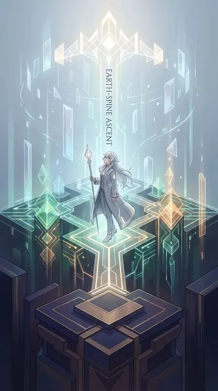 Earthspine Ascent Vertical Anime