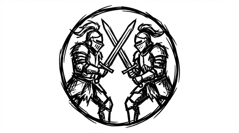 Detailed Gothic Line Art Sketches