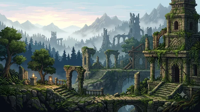 Pixel Art Game Backgrounds