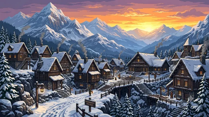 Pixel Art Game Backgrounds