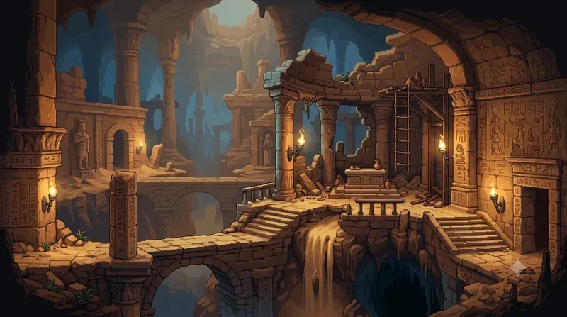 Pixel Art Game Backgrounds