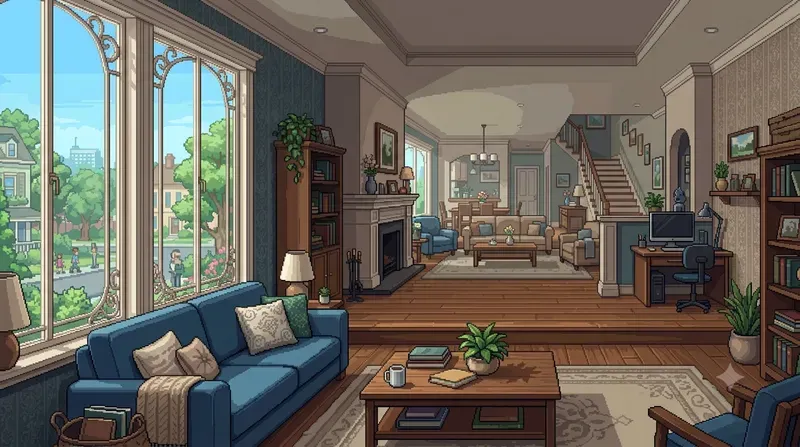 Pixel Art Game Backgrounds