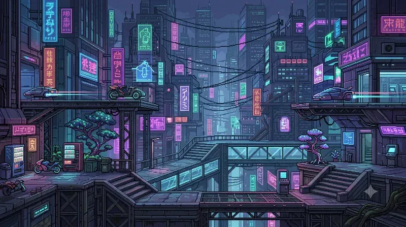 Pixel Art Game Backgrounds