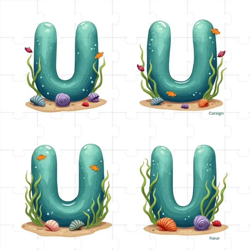 Vibrant Letternumber Stickers