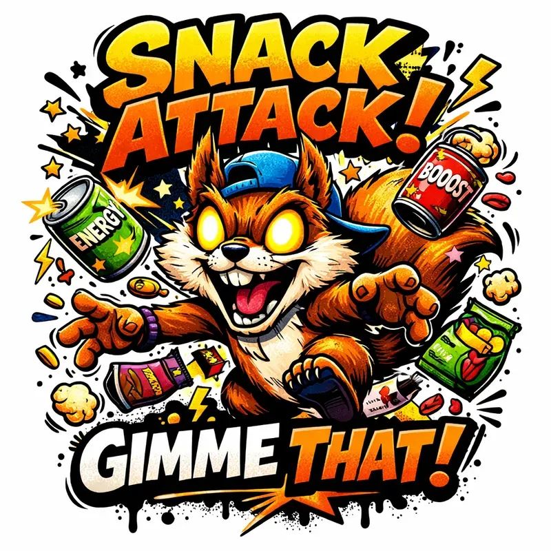 Bold Cartoon Streetwear Tshirt Designs