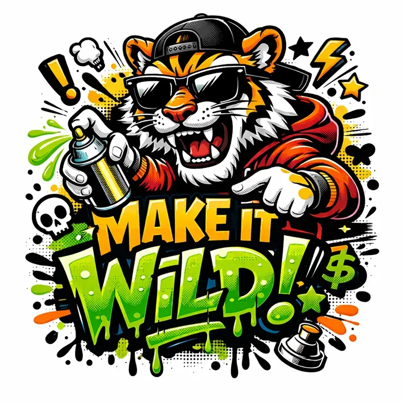 Bold Cartoon Streetwear Tshirt Designs