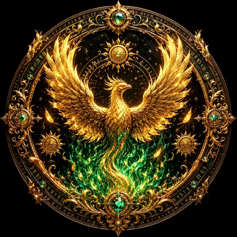 Celestial Sacred Emblems Art