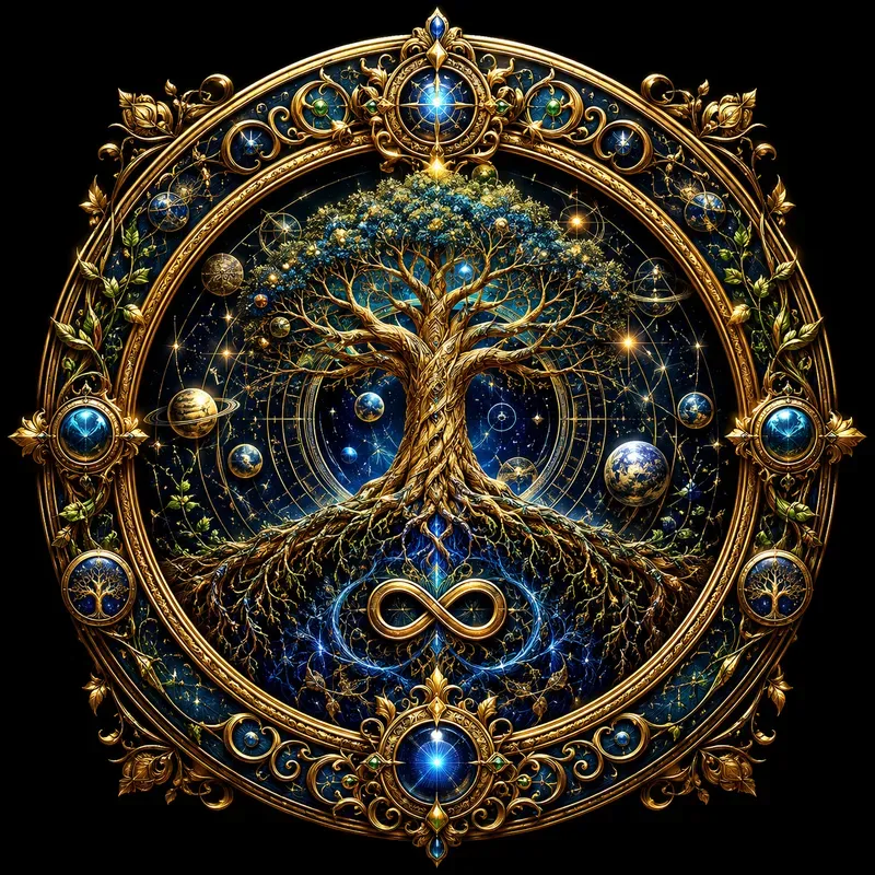 Celestial Sacred Emblems Art