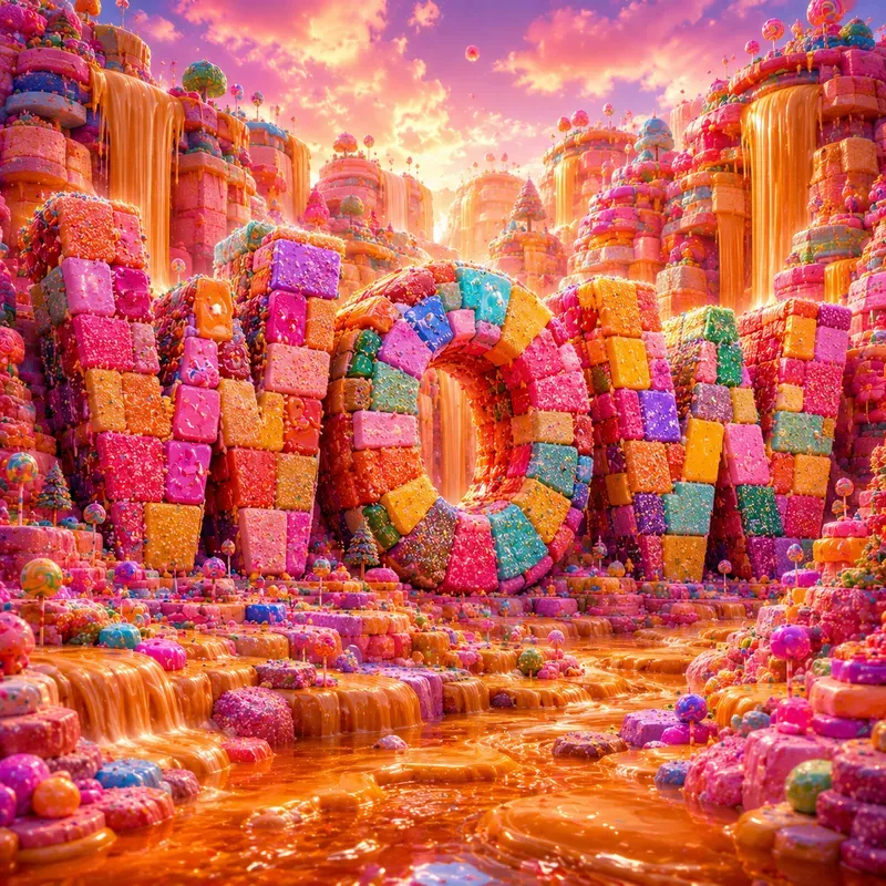 Candy Monument Worlds